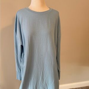 Blue Long Sleeve Sweatshirt